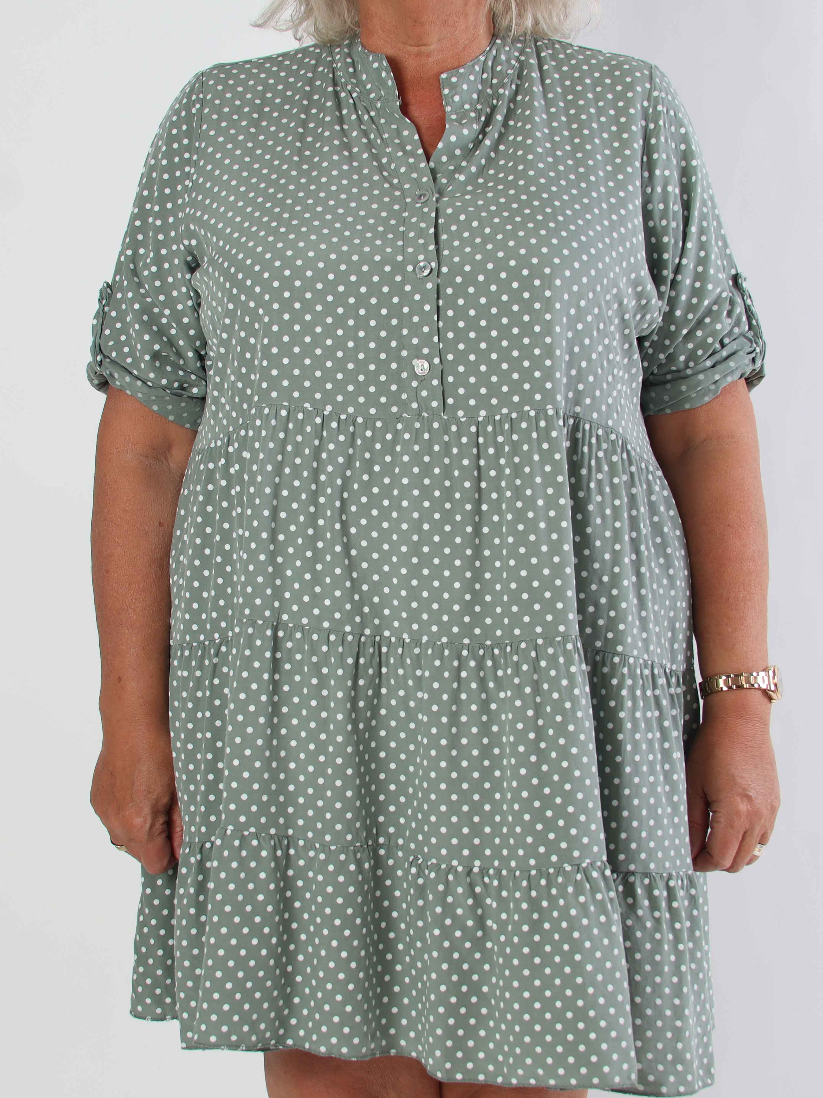 Dotti Short - Kort kjole med lag på lag look i viskose